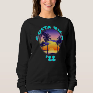 Sudadera Costa Rica 2022: Atardecer del viaje tropical