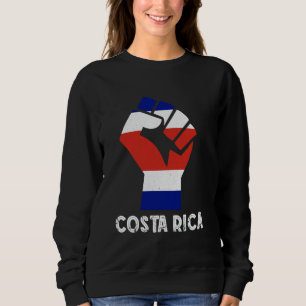 Sudadera Costa Rica Bandera Manifiesto Costa Rica Costa R