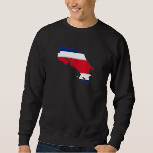 Sudadera Costa Rica Sur América Bandera de Costa Rica C