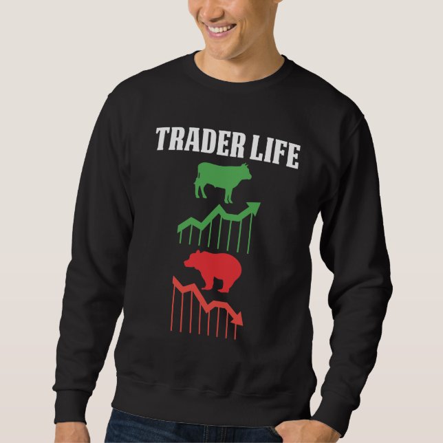 Sudadera Coste de aleta de lepra de vida del comerciante de (Anverso)