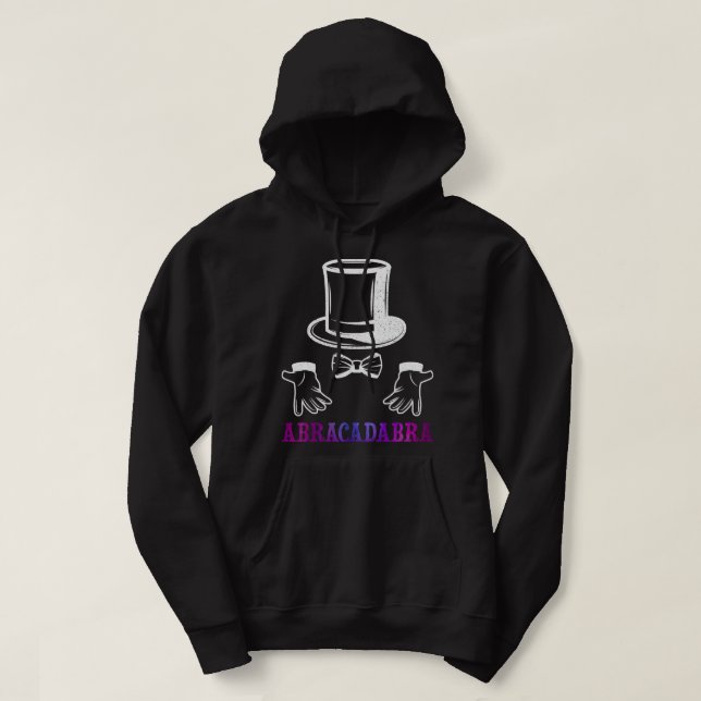 Sudadera Coste del asistente Fancy Vestir Magic Abracadabra (Diseño del anverso)