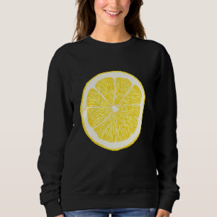 Sudadera Costum de fósforo de cítricos de limón amarillo