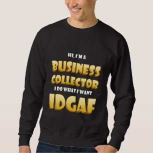 Sudadera Costuma De Coleccionista De Negocios Para Emprende