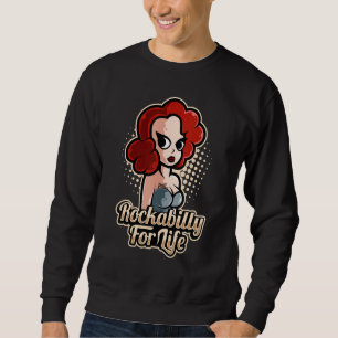 Sudadera Costuma De Hop De Calzado Rockabilly Para La Vida 