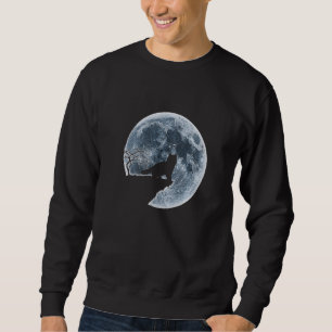 Sudadera Costuma de luna de curry estadounidense Halloween
