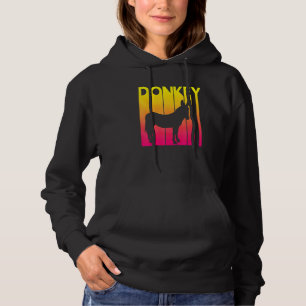 Sudadera Costuma de retro animal de burro