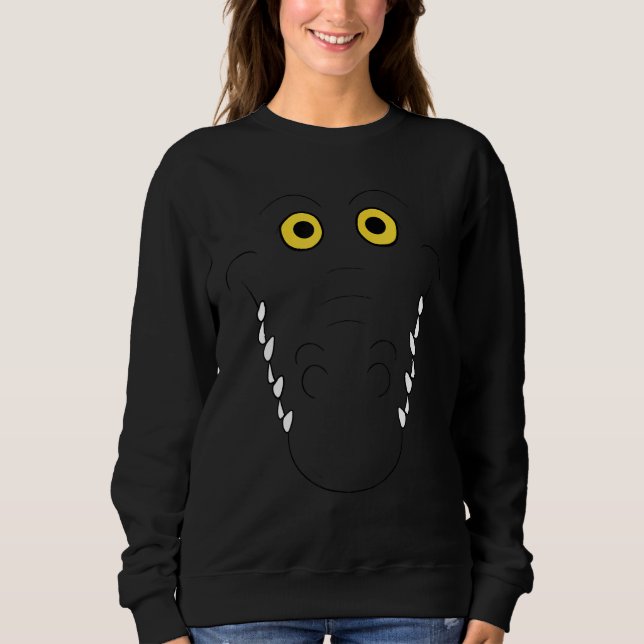 Sudadera Costuma facial de cocodrilo de cocodrilo fácil par (Anverso)
