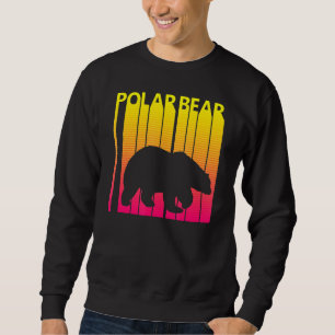 Sudadera Costuma retro animal del oso polar