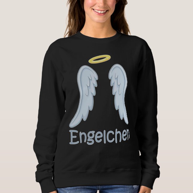 Sudadera Costume de Fiesta del Carnaval Ángel (Anverso)