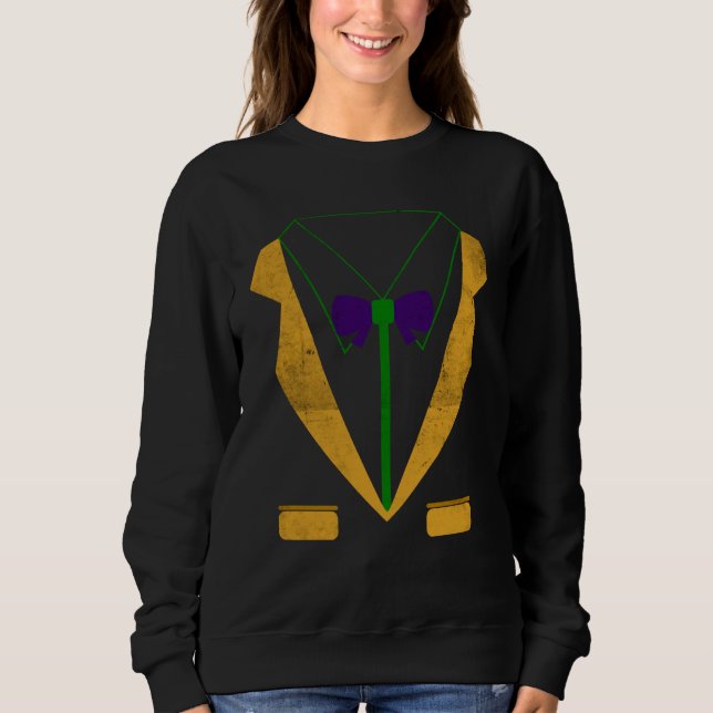 Sudadera Costume Mardi Gras (Anverso)