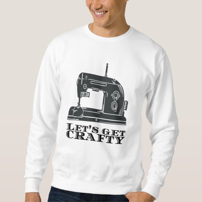 Sudadera Costura - Vamos a comprar ropa (Anverso)