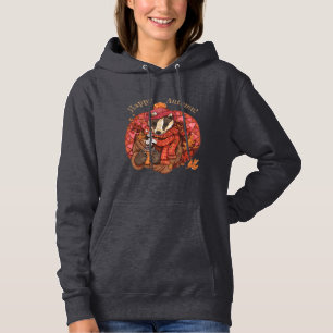 Sudadera Cosy Autumn Badger Art Hoodie