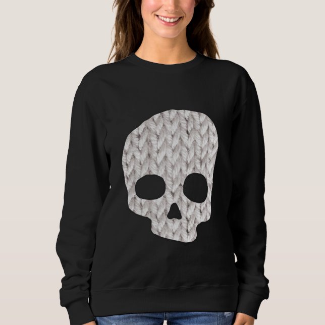 Sudadera Coszy Knit Skull (Anverso)