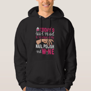 Sudadera Cota de técnico de uñas uniforme de trabajo esmalt