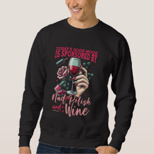 Sudadera Cota de trabajo de técnico en uñas uniforme esmalt