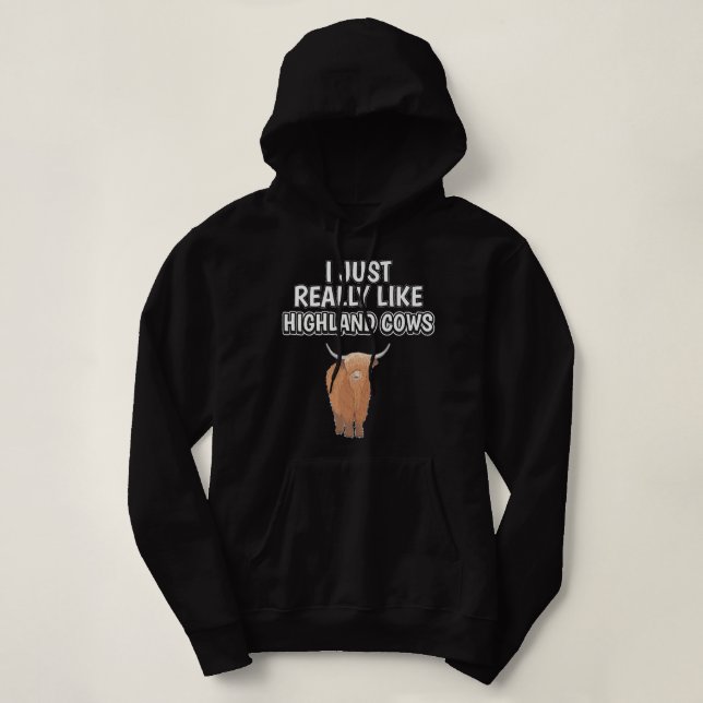 Sudadera Cotización de Dueño De Perro Me Gusta Realmente La (Diseño del anverso)