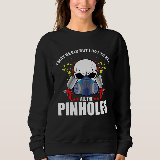 Sudadera Cotización de pintor de carrocería para pintor de  (Anverso)