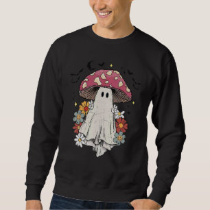 Sudadera Cottagecore vintage de Halloween hongo fantasma se