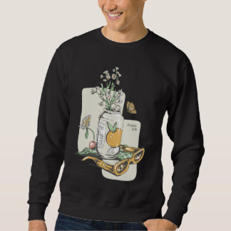 Sudadera Cottagecroe Cute Garden Sunglasses Flower Plant