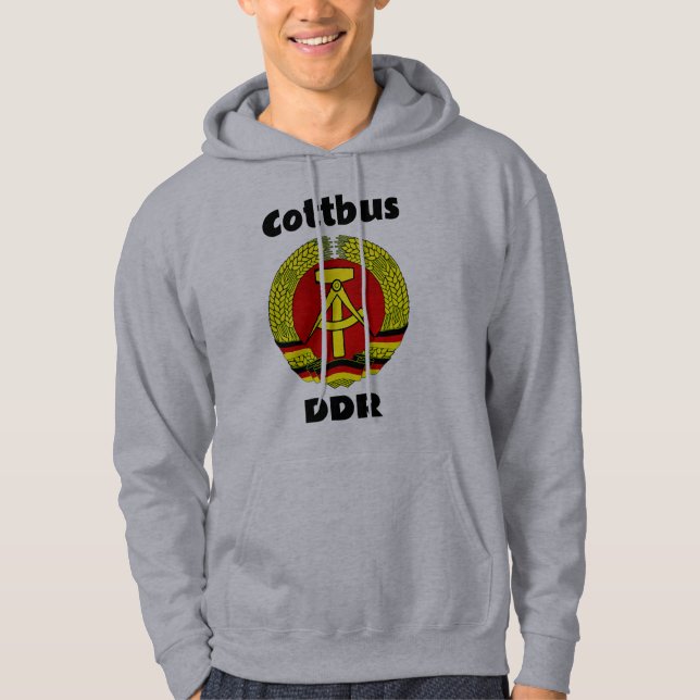 Sudadera Cottbus, DDR - República Democrática Alemana (Anverso)