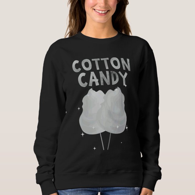 Sudadera Cotton Candy For Girls Boys Kids Sugar (Anverso)