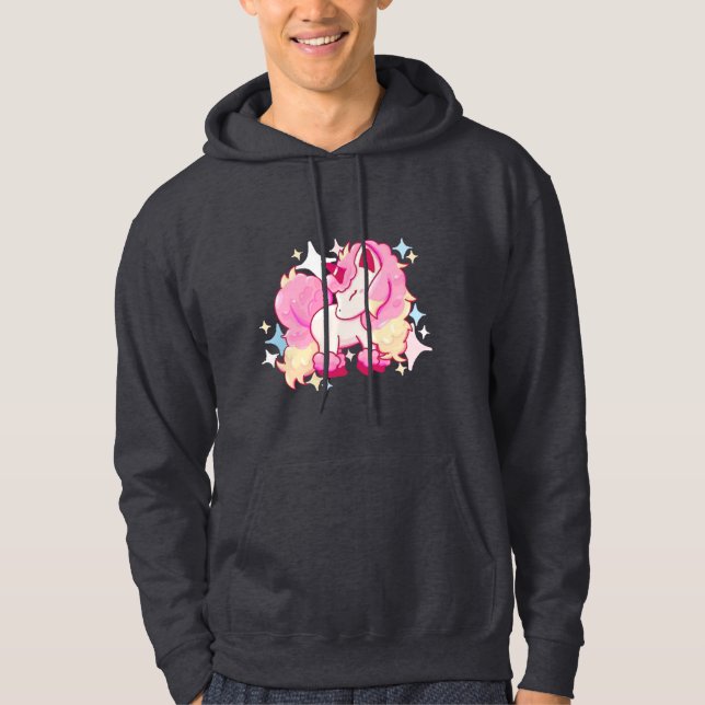 Sudadera Cotton Candy Unicorn (Anverso)