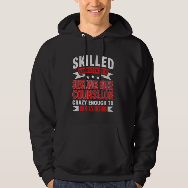 Sudadera Cou de abuso de sustancias calificadas por profesi (Anverso)