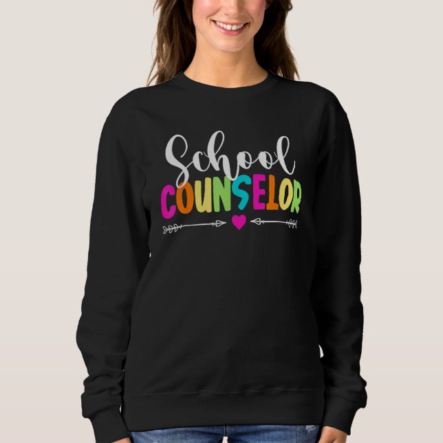Sudadera Counselor Squad Teacher  Back To School (Anverso)