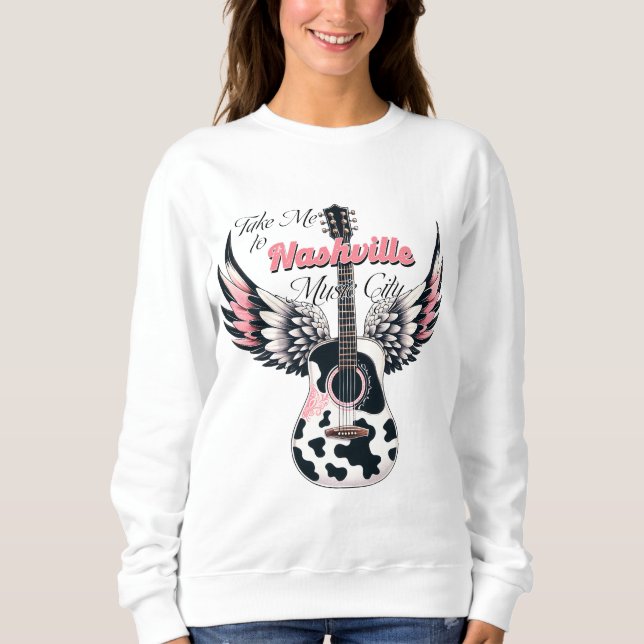 Sudadera Country Music Nashville Sweatshirt (Anverso)