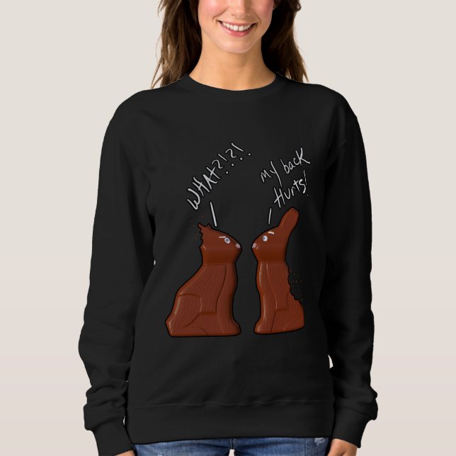 Sudadera Coupe Joke Sarcastic Bunnies Easter (Anverso)