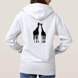 Sudadera Couple Giraffe Hoodie