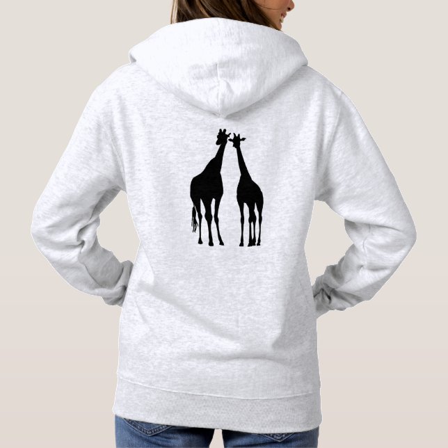 Sudadera Couple Giraffe Hoodie (Reverso)
