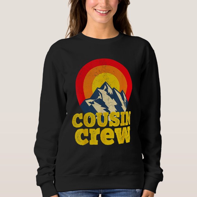 Sudadera Cousin Crew Kids Matching Tees Camping Group Cousi (Anverso)