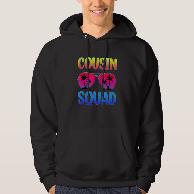 Sudadera Cousin Squad Glasses Cousin Crew Family Matching G (Anverso)