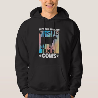 Sudadera Cow Apparel Farmer Cows Lover for Boys
