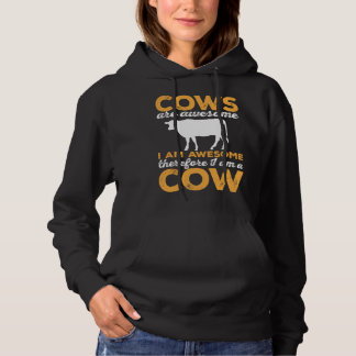 Sudadera Cow Farm Animals Cows are Awesome