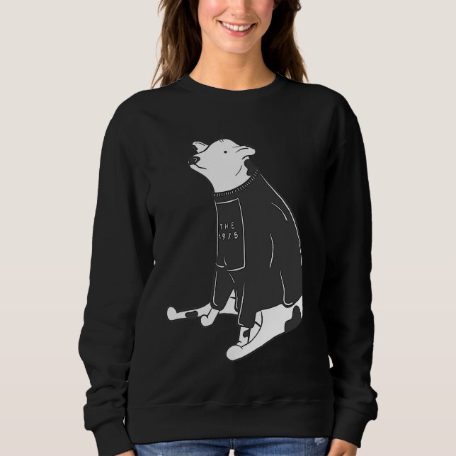 Sudadera Cow Wearing My The 1975 When We Are Together BFIAF (Anverso)
