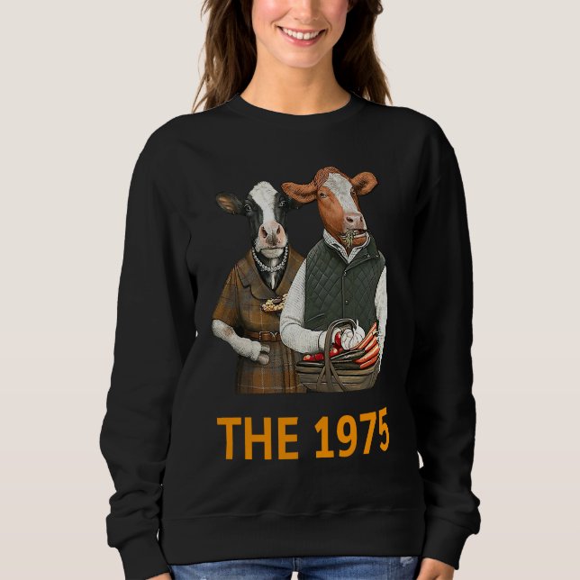 Sudadera Cow Wearing My The 1975 When We Are Together BFIAF (Anverso)