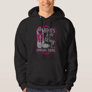 Sudadera Cowgirl Boots huele a mujeres occidentales