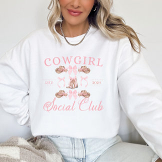 Sudadera Cowgirl Social Club Sweshirt