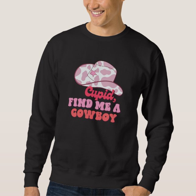 Sudadera Cowgirl Valentine's Day Tee Western Valentine's (Anverso)