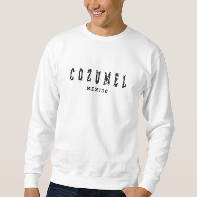 Sudadera Cozumel México (Anverso)