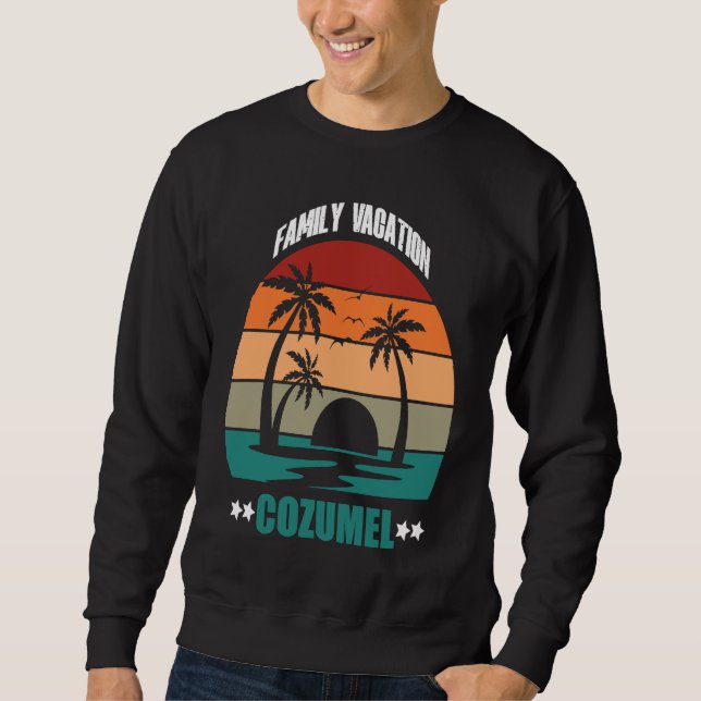 Sudadera Cozumel Summer Family Couple Matching Holiday S (Anverso)