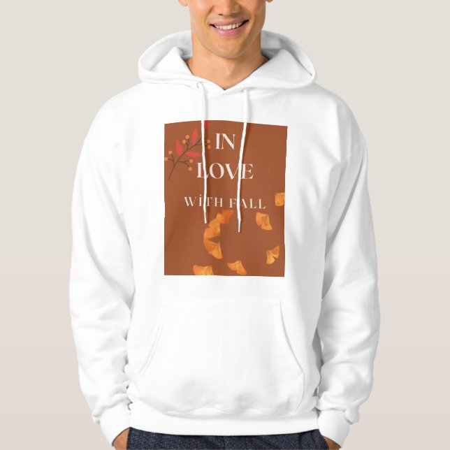 Sudadera Cozy Fall Hoodie | In Love With Fall Design  (Anverso)
