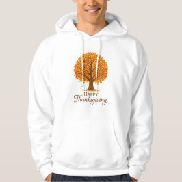 Sudadera Cozy Happy Thanksgiving Autumn Tree