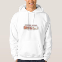 Cozy Holiday Loading Christmas Progress Bar Hoodie