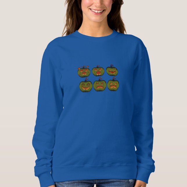 Sudadera Cozy Pumpkin Sweatshirt | Fall Vibes & Halloween  (Anverso)