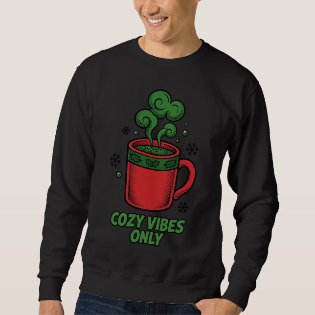 Sudadera  Cozy Vibes Only Winter Comic Tee (Anverso)