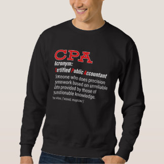 Sudadera CPA Definition Certified Public Accountant Account
