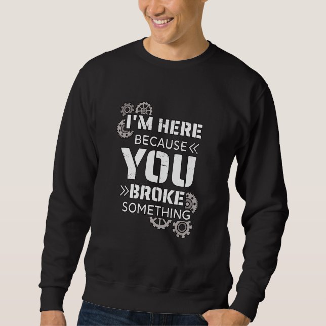 Sudadera Craftsman Car Mechanic Electrician Mechatronics Cr (Anverso)